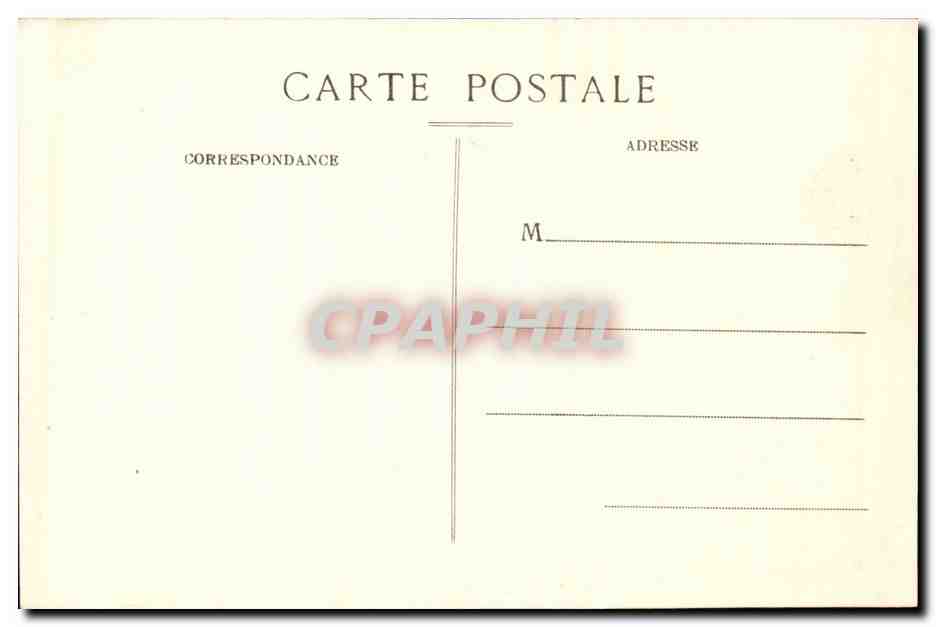Troyes — La Rue des Chats — Collection T. G. n°42 — Verso