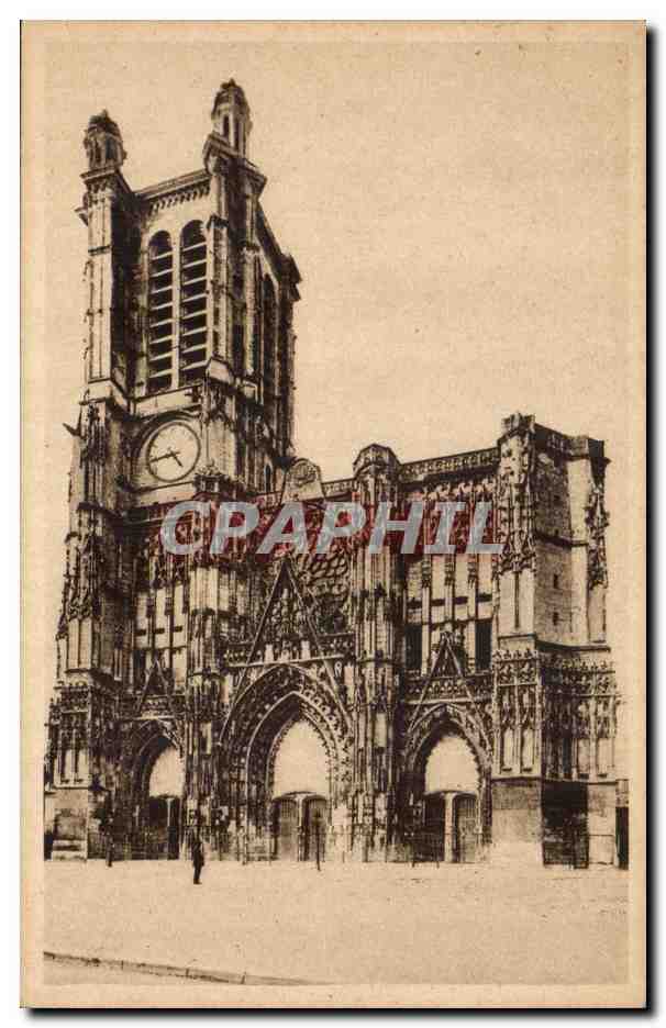 Troyes (Aube) — La Cathédrale Saint-Pierre — Grandifidier et Cie, Établissement Photographe