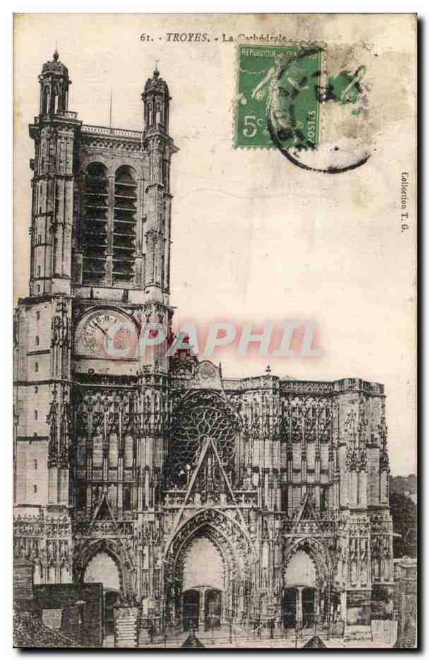 Troyes. La Cathédrale — éditeur inconnu, n° 61