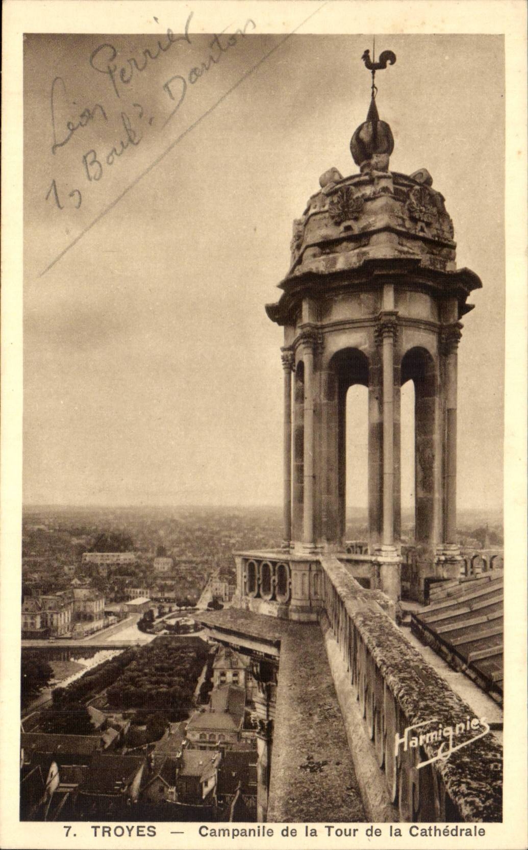 Troyes — Campanile de la Tour de la Cathédrale — Harmignie