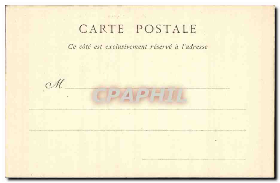 TRoyes CPA la nef et le choeur de la cathedrale — Rückseite