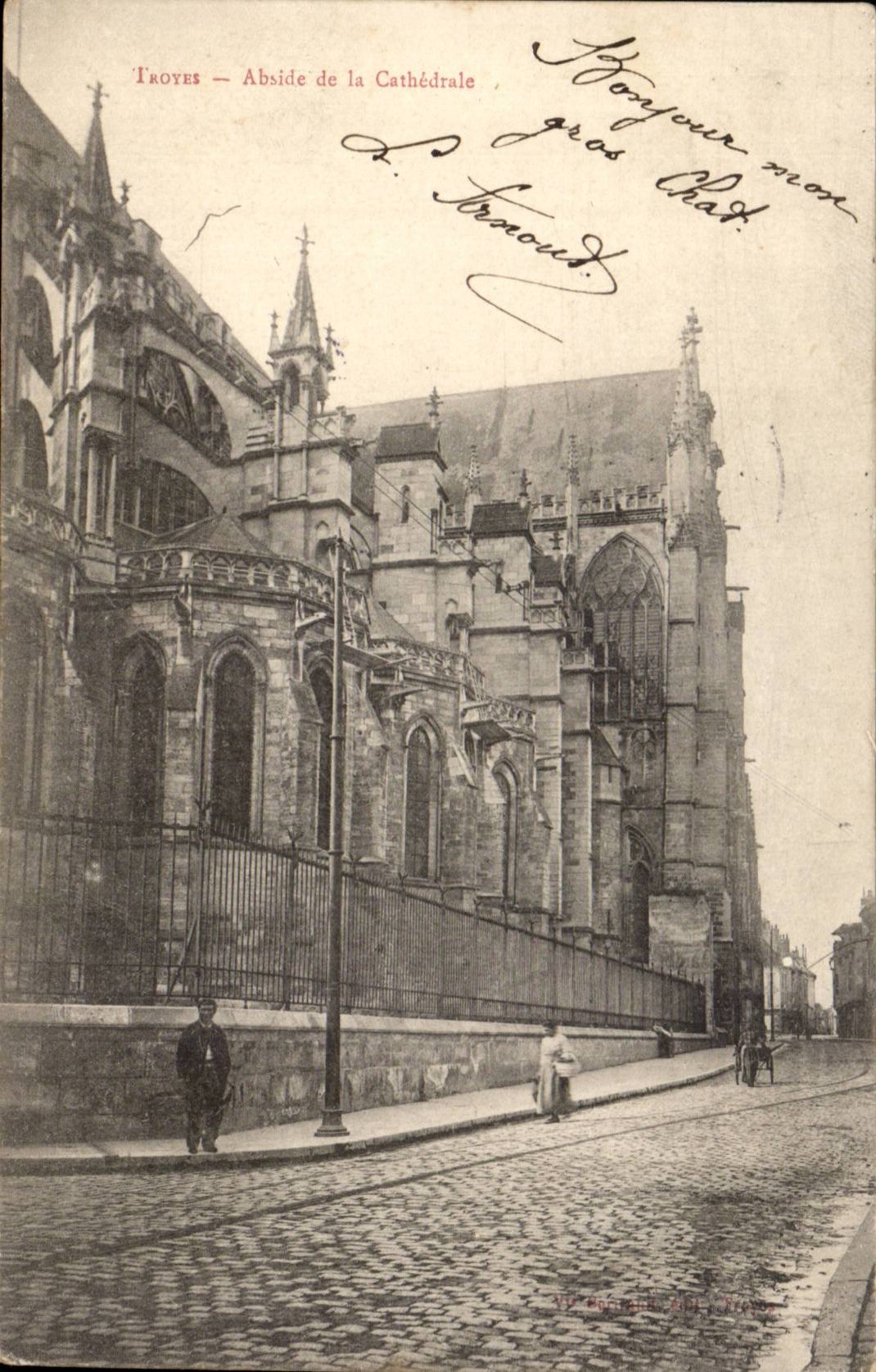 Troyes — Abside de la Cathédrale — Éditeur : J. P. G. (n° 307)