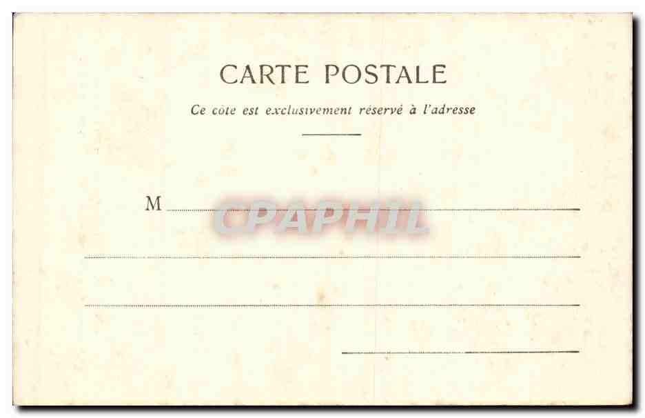 Vieux Troyes — La Cathédrale et Entrée de la rue des Trois-Godets, maison de Sainte-Mathie tombée en 1894 — Collection G. Lancelot, phot.-édit. — Reverso