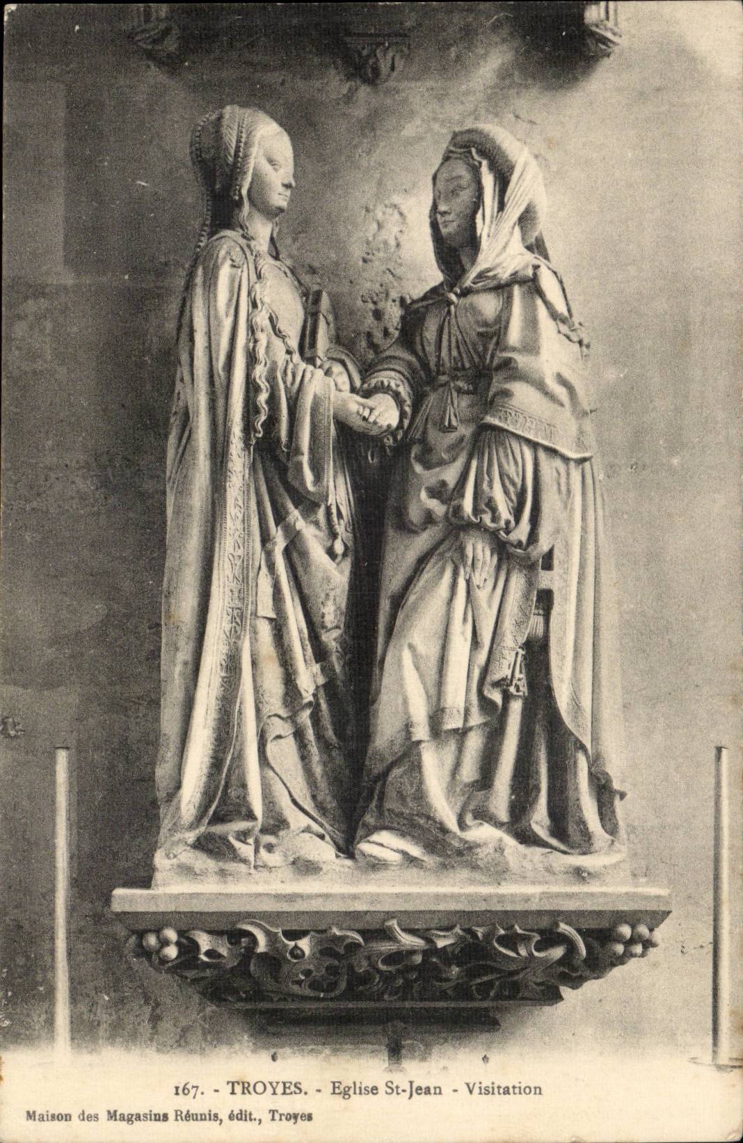 Troyes CPA Eglise Saint Jean Visitation