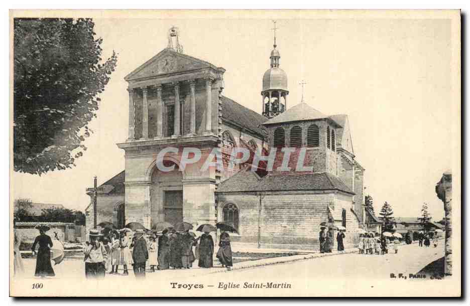 Troyes CPA Eglise Saint Martin