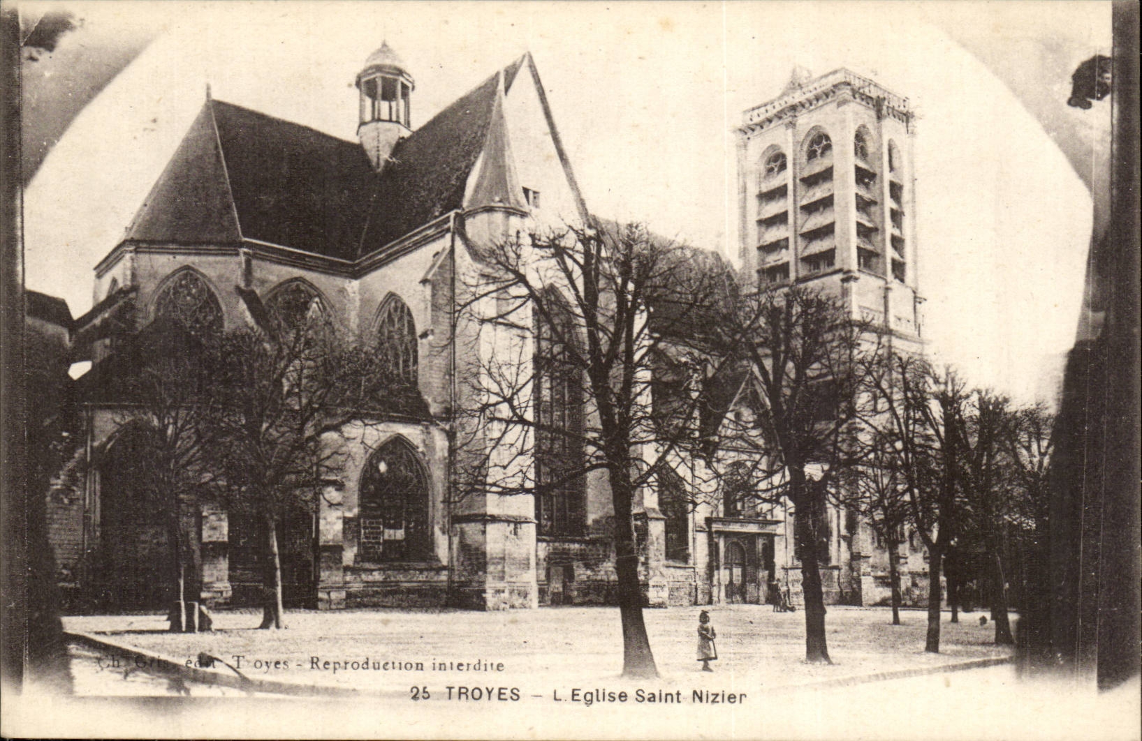 Troyes CPA Eglise Saint Nizier