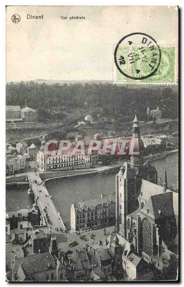 Belgie Belgique Dinant CPA Vue generale
