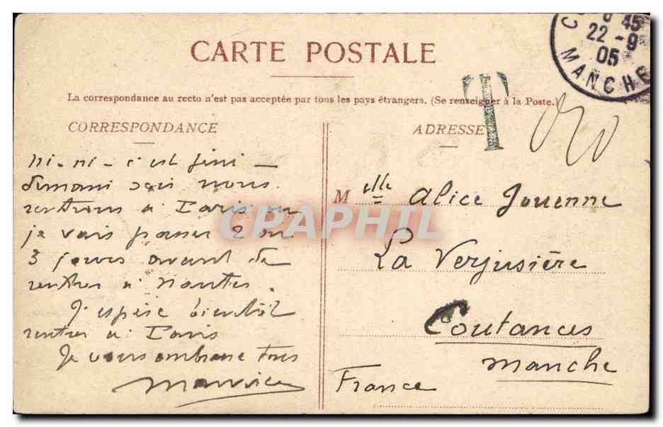 Belgie Belgique CPA Dinant Le chateau de Walzin — Rückseite