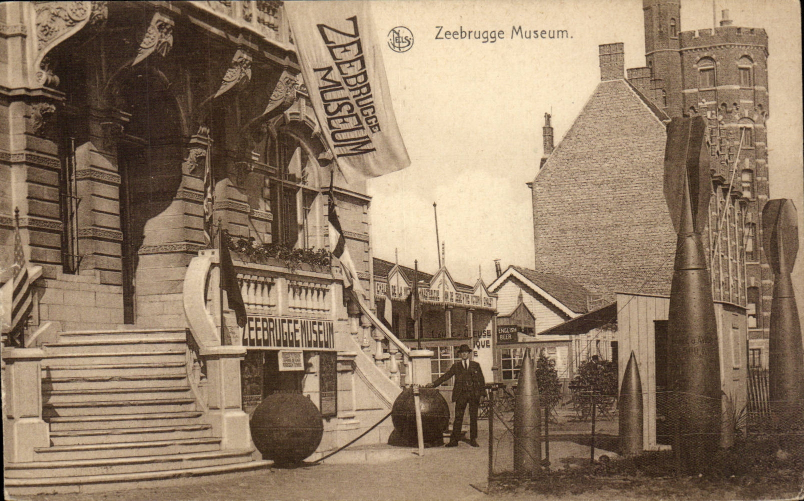Belgie Belgique CPA Zeebrugge Museum 
