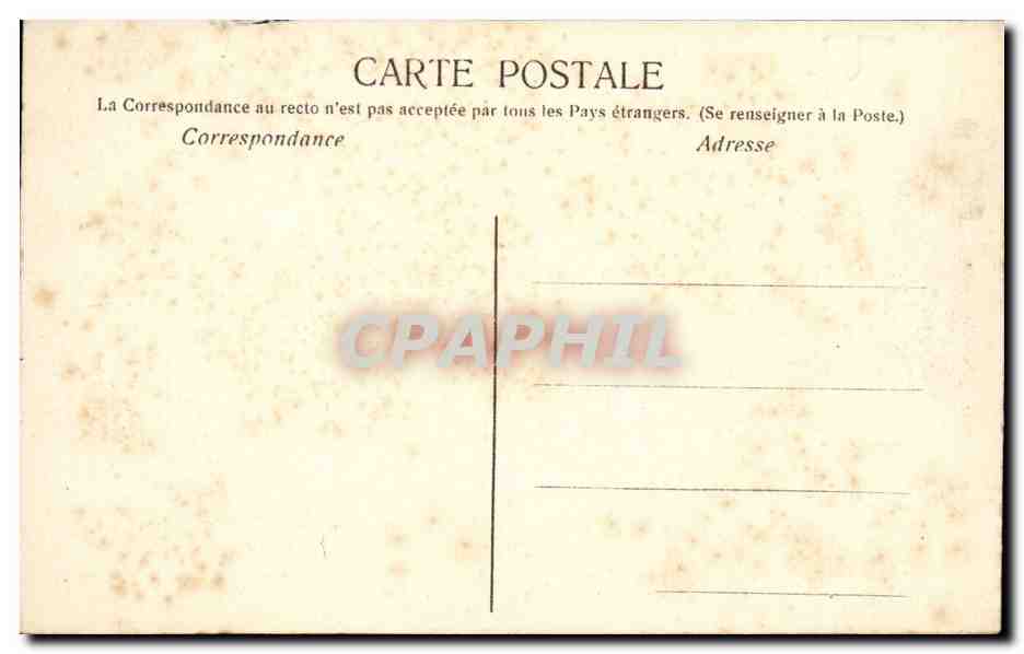 Belgie Belgique CPA La plage (non localise) — Rückseite