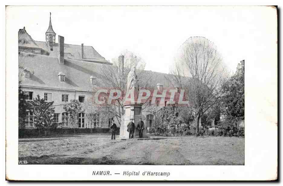 Belgie Belgique CPA Namur Hopital d'Harscamp (hospital)