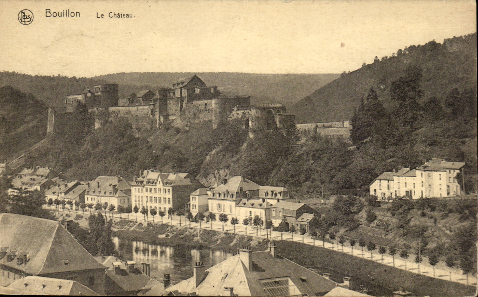Belgie Belgique CPA Bouillon Le chateau