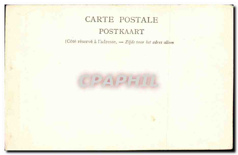 Borgoumont — Salle à manger du Sanatorium — Edit. Dethine-Mottet, Liège — Verso