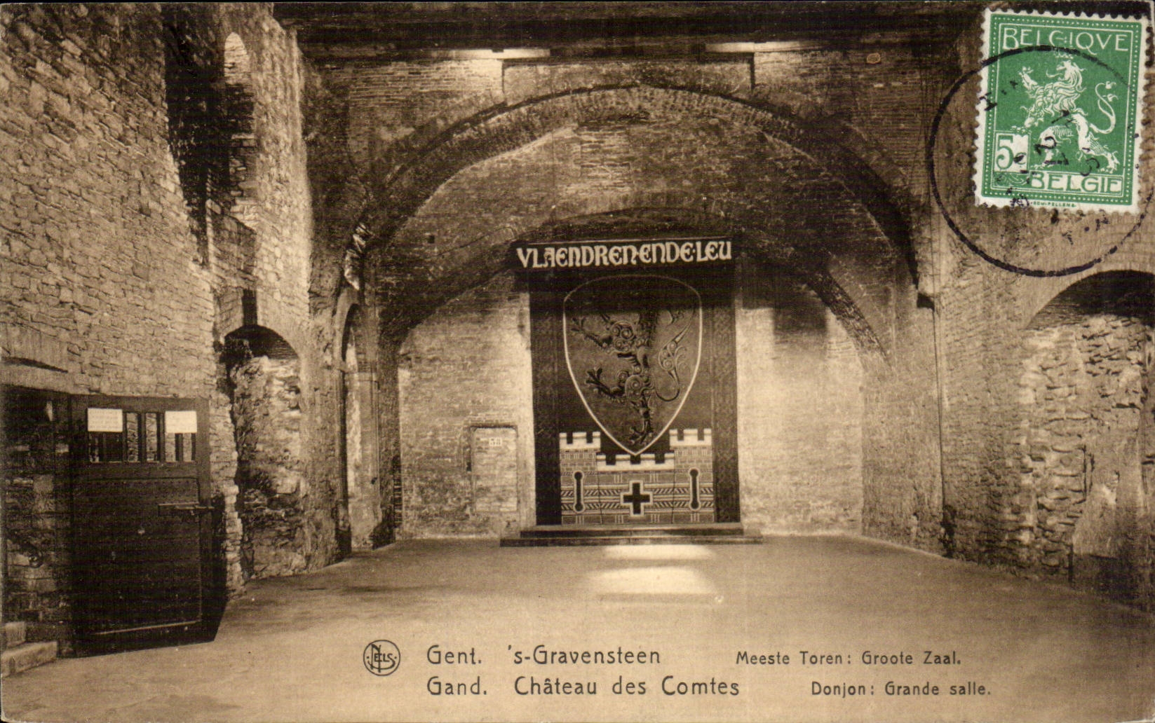 Belgie Belgique CPA Gand Chateau des comtes