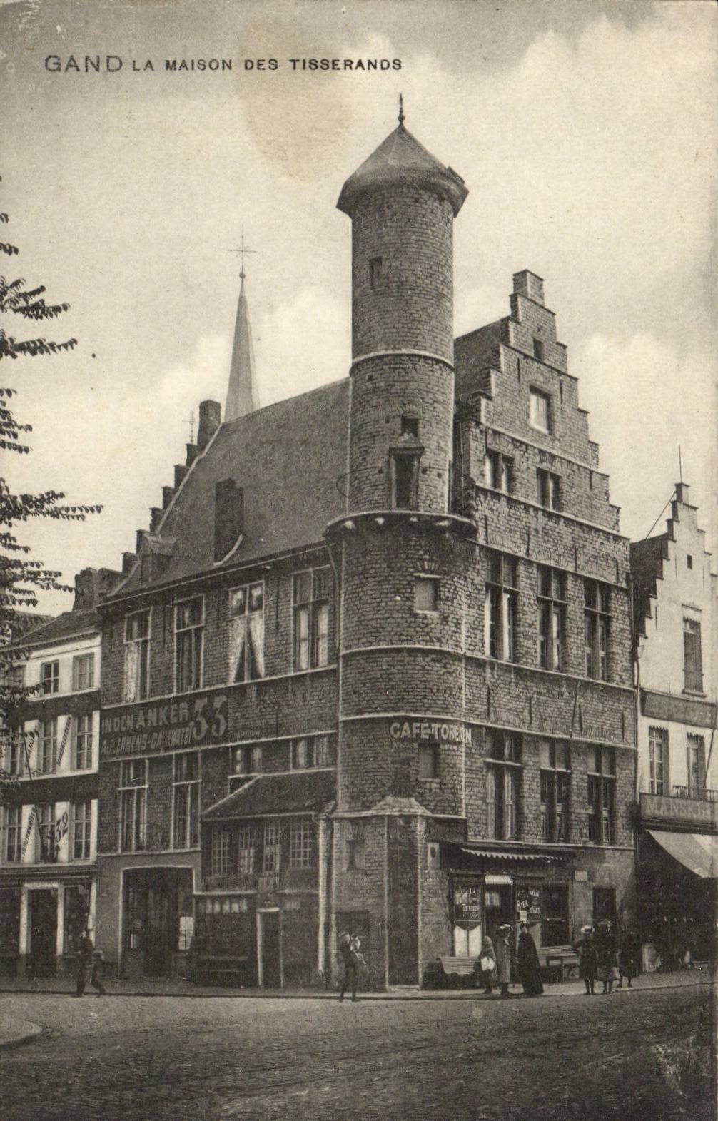 CPA Belgique Gand Maison des tisserands