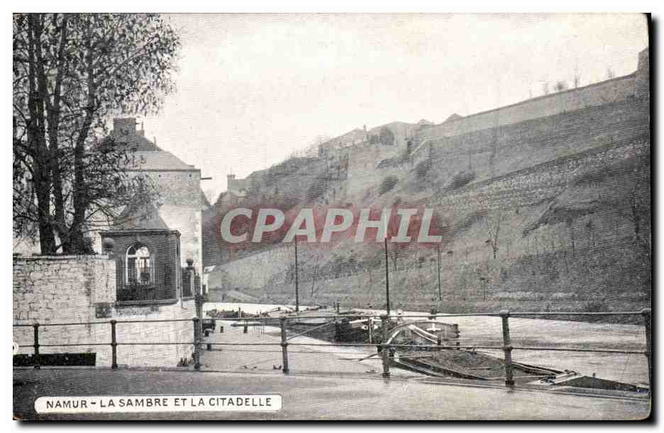 Namur - Die Sambre und die Citadel — Verlag YG-DW-ANYERS