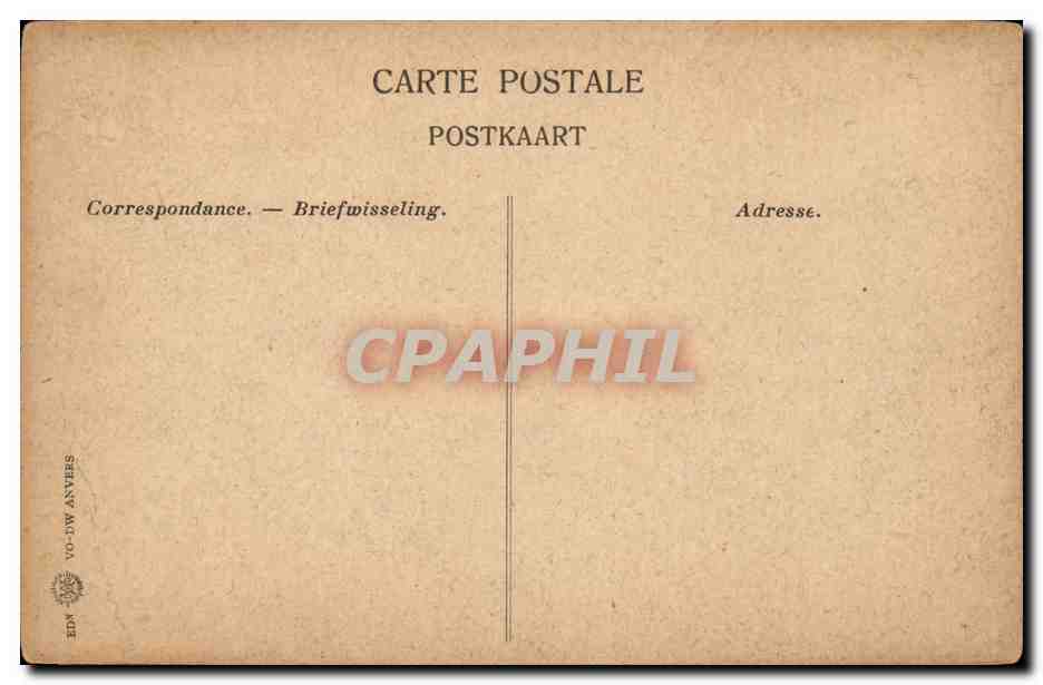CPA Belgique Namur Sur la citadelle — Rückseite