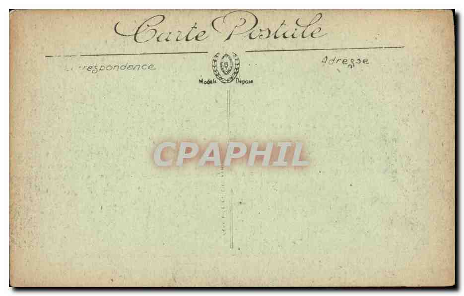CPA Belgique Nieuport La grande rue et l'eglise apres le bombardement  — Rückseite