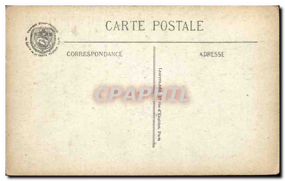 CPA Belgique Ypres Vue generale de la ville — Back