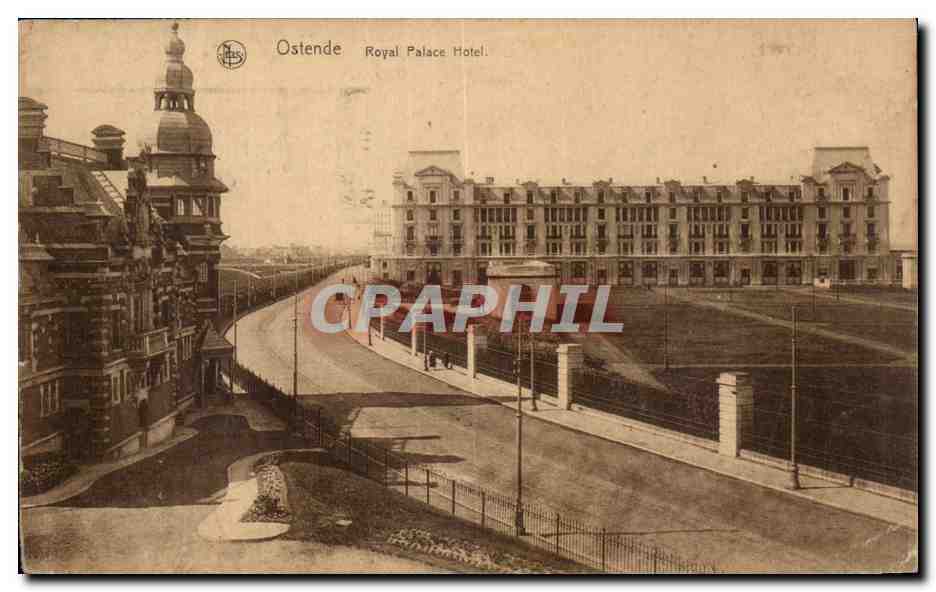 CPA Belgique Ostende Royal Palace Hotel