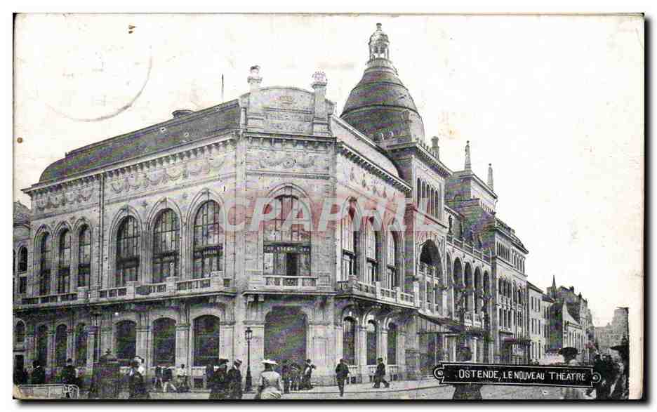 CPA Belgique Ostende Le nouveau theatre