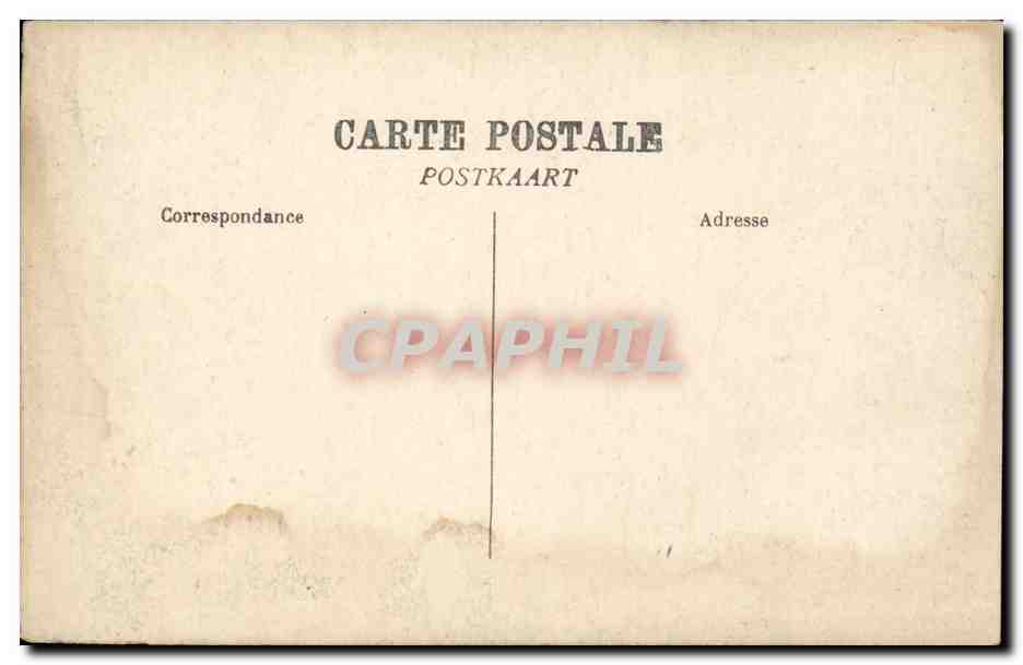 CPA Belgique Ostende Vue generale du port — Rückseite