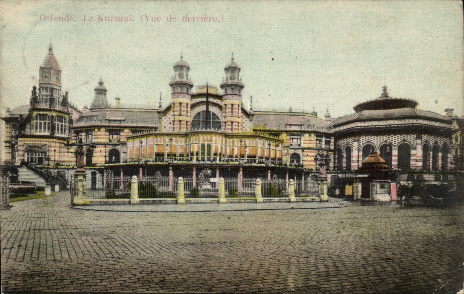 CPA Belgique Ostende Le Kursaal 