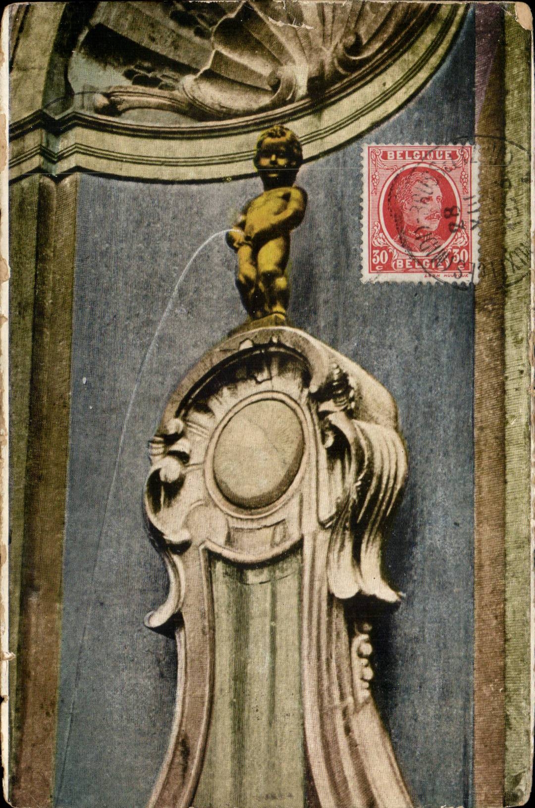 CPA Belgique Bruxelles Manneken Pis