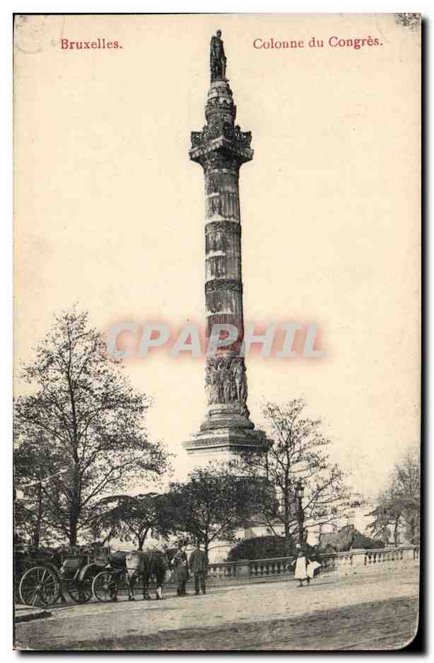 CPA Belgique Bruxelles Colonne du Congres