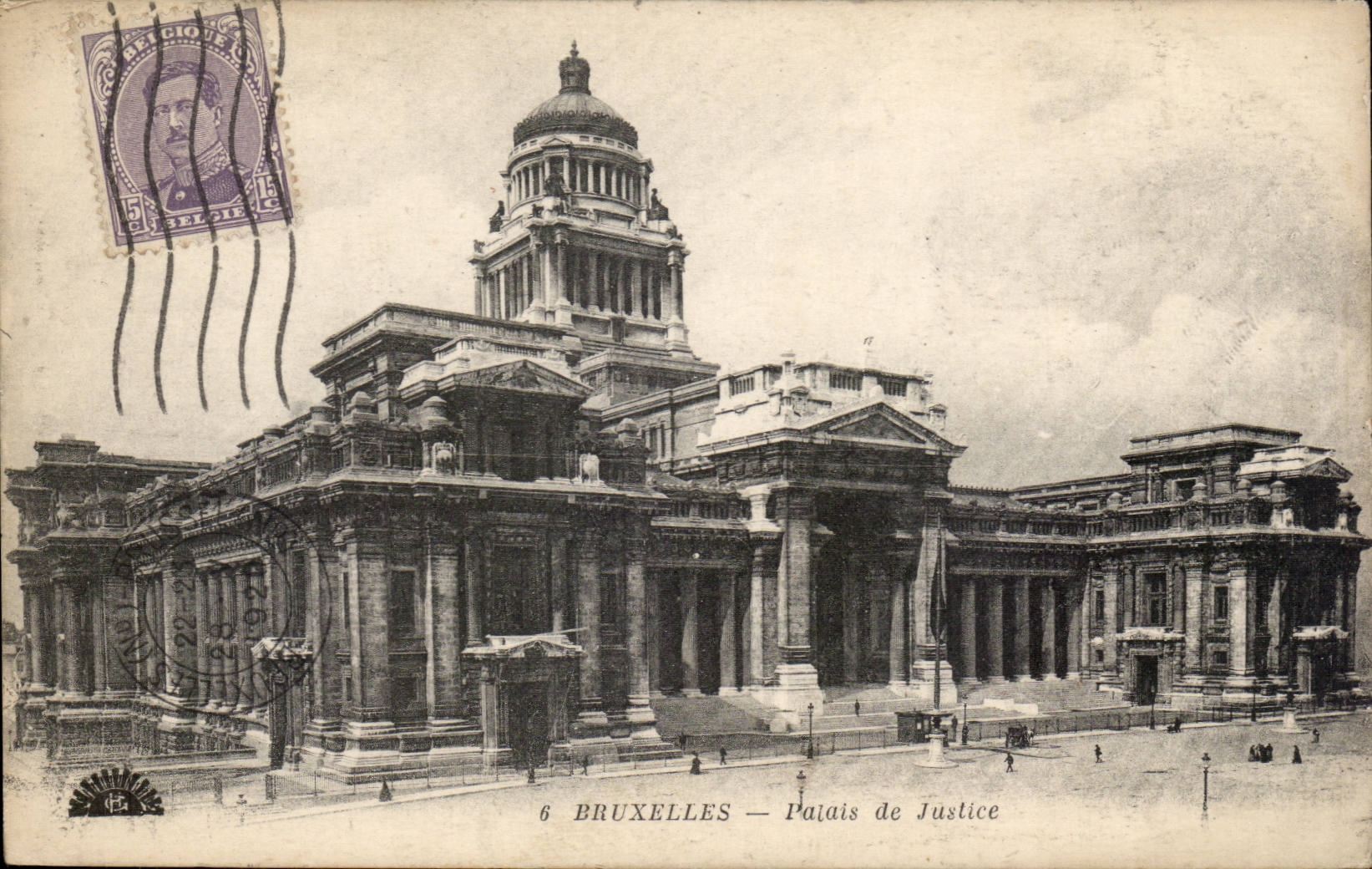 Bruxelles — Palais de Justice — Henri Georges, éditeur, Bruxelles