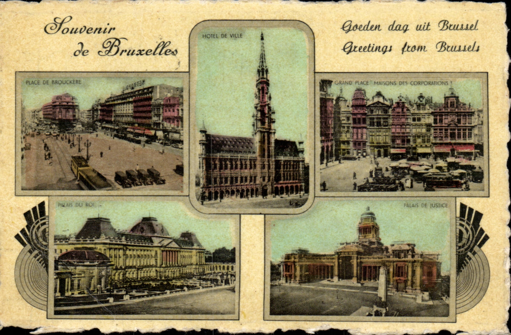 CPA Belgique Bruxelles Souvenir 
