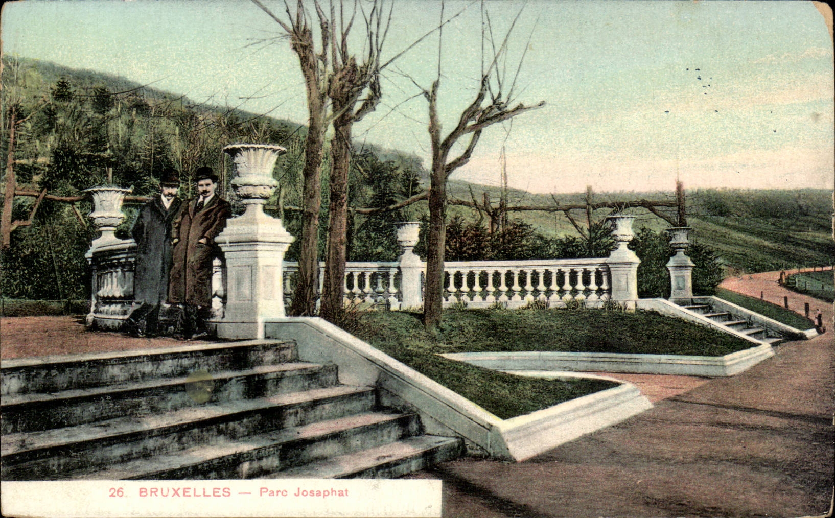 CPA Belgique Bruxelles Parc Josaphat