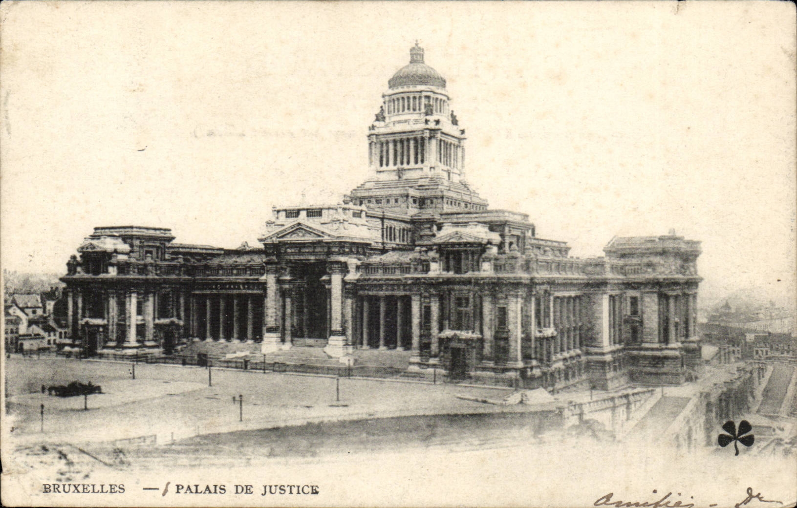 CPA Belgique Bruxelles Palais de justice