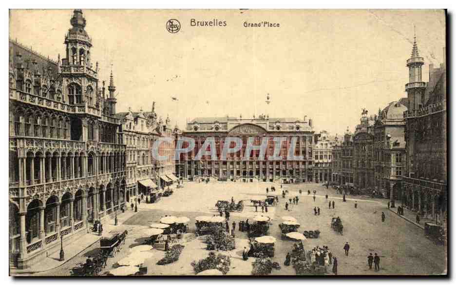 CPA Belgique Bruxelles Grand place