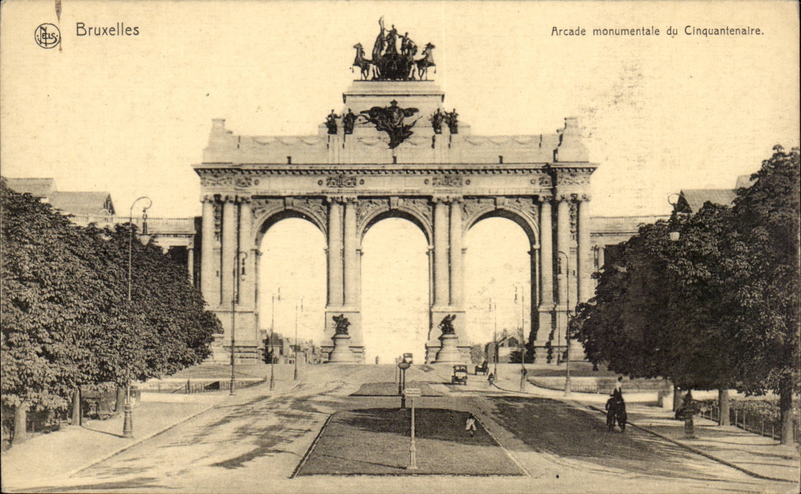 CPA Belgique Bruxelles Arcade monumentale du cinquantenaire