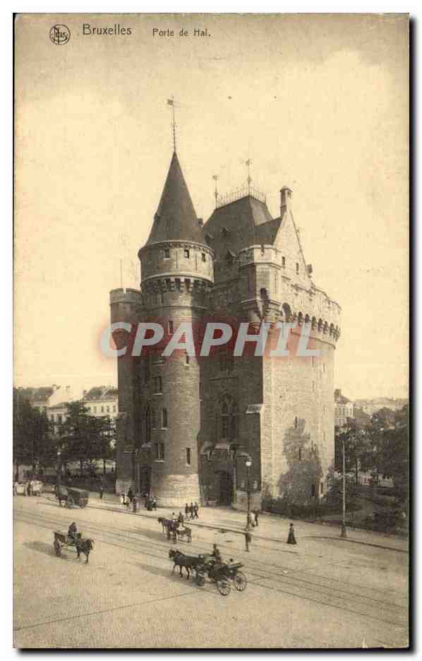 CPA Belgique Bruxelles Porte de Hal