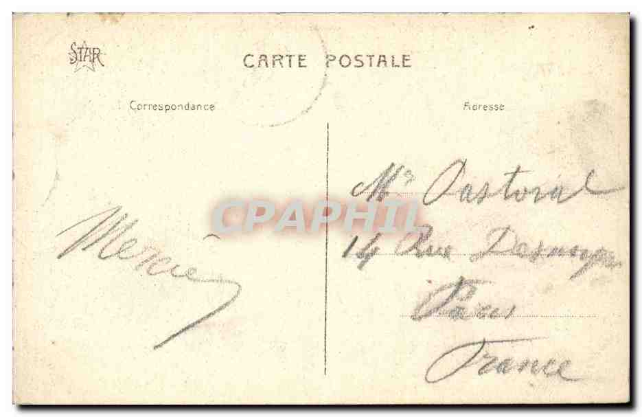 CPA Belgique Bruges L'hospice de la poterie — Rückseite