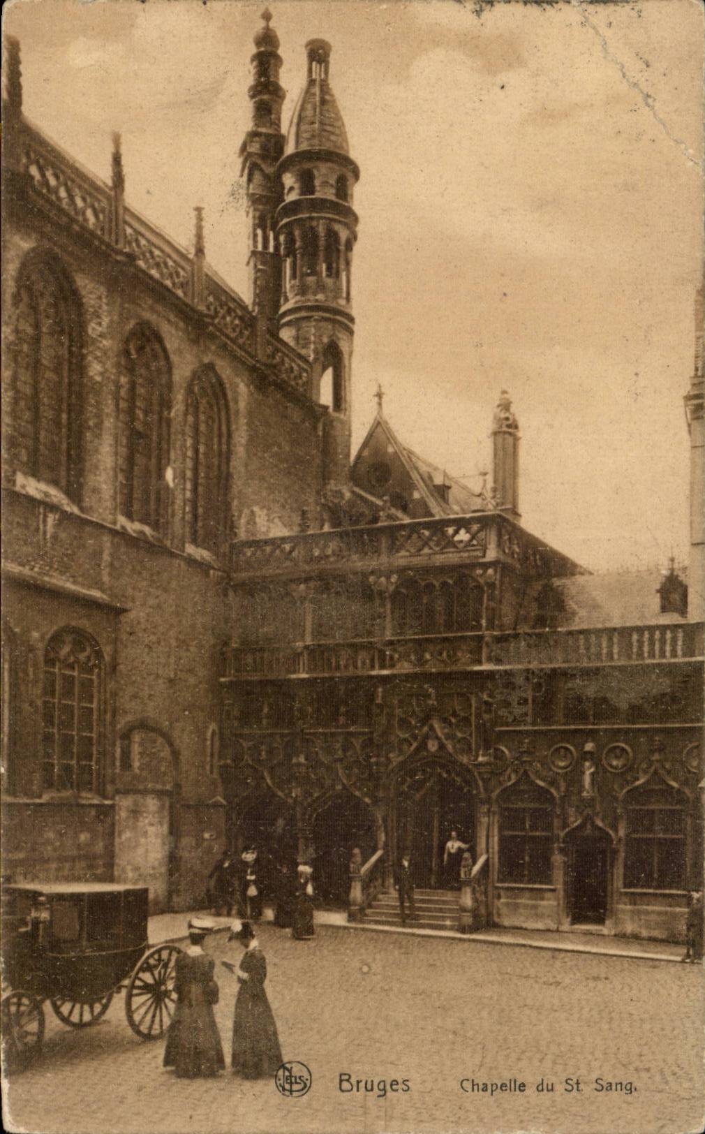 CPA Belgique Bruges Chapelle du St Sang