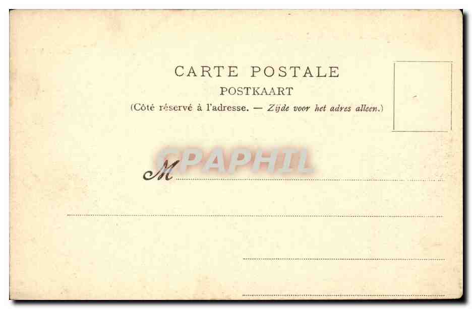 CPA Belgique Bruges Quai du rosaire  — Rückseite