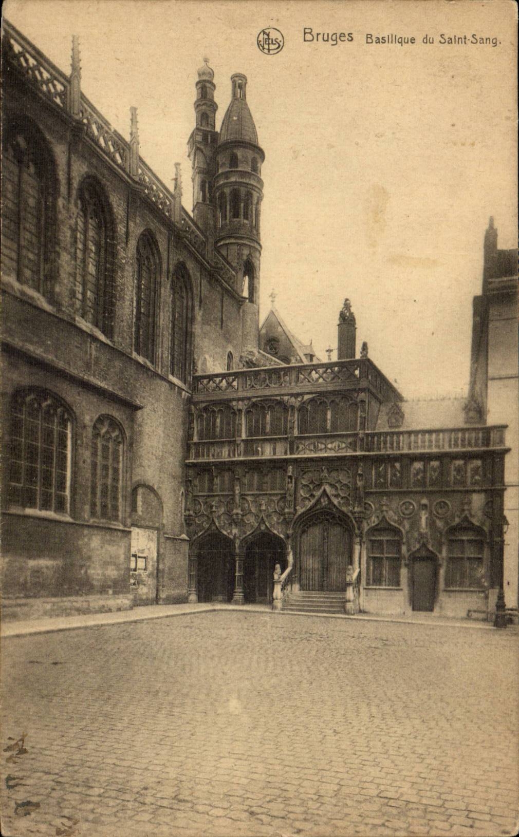 CPA Belgique Bruges Basilique du Saint Sang