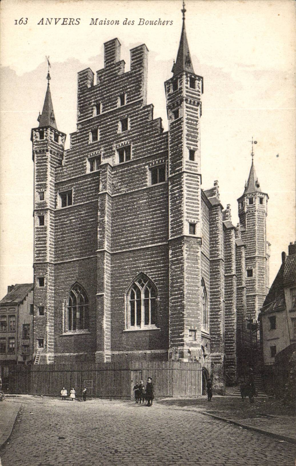 Belgique - Belgien - Belgium - Anvers - Antwerpen - Maison de Bouchers - CPA 