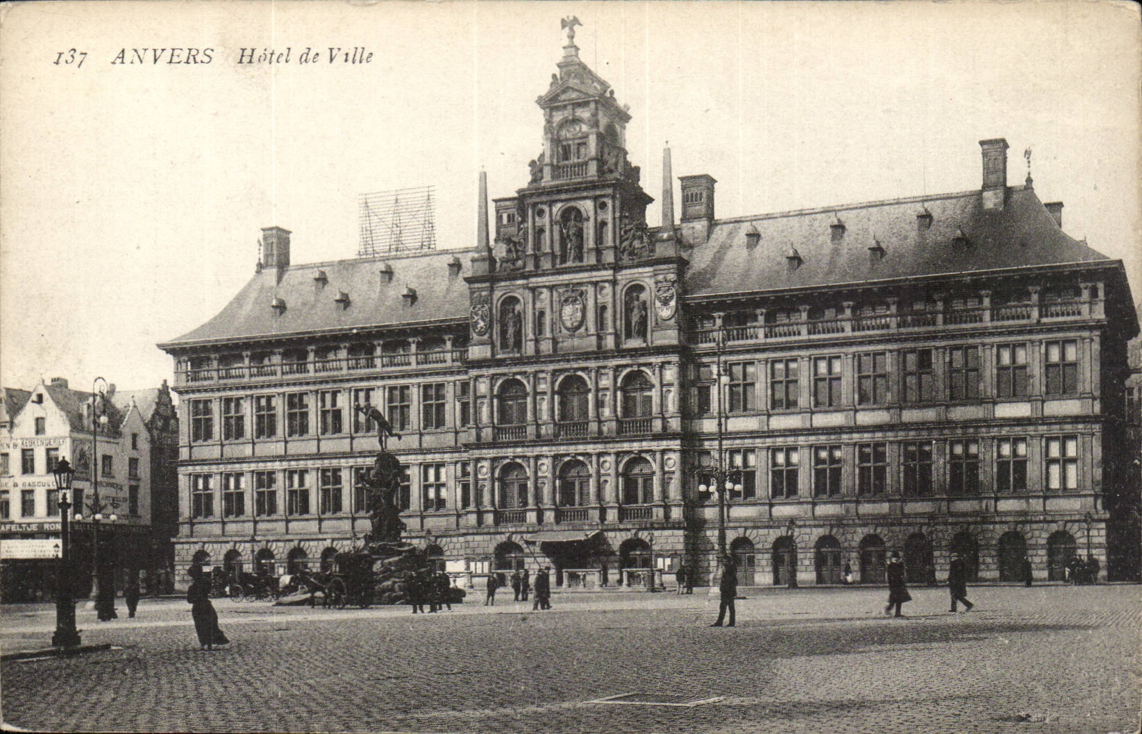 Belgique - Belgien - Belgium - Anvers - Antwerpen - Hotel de Ville - CPA 