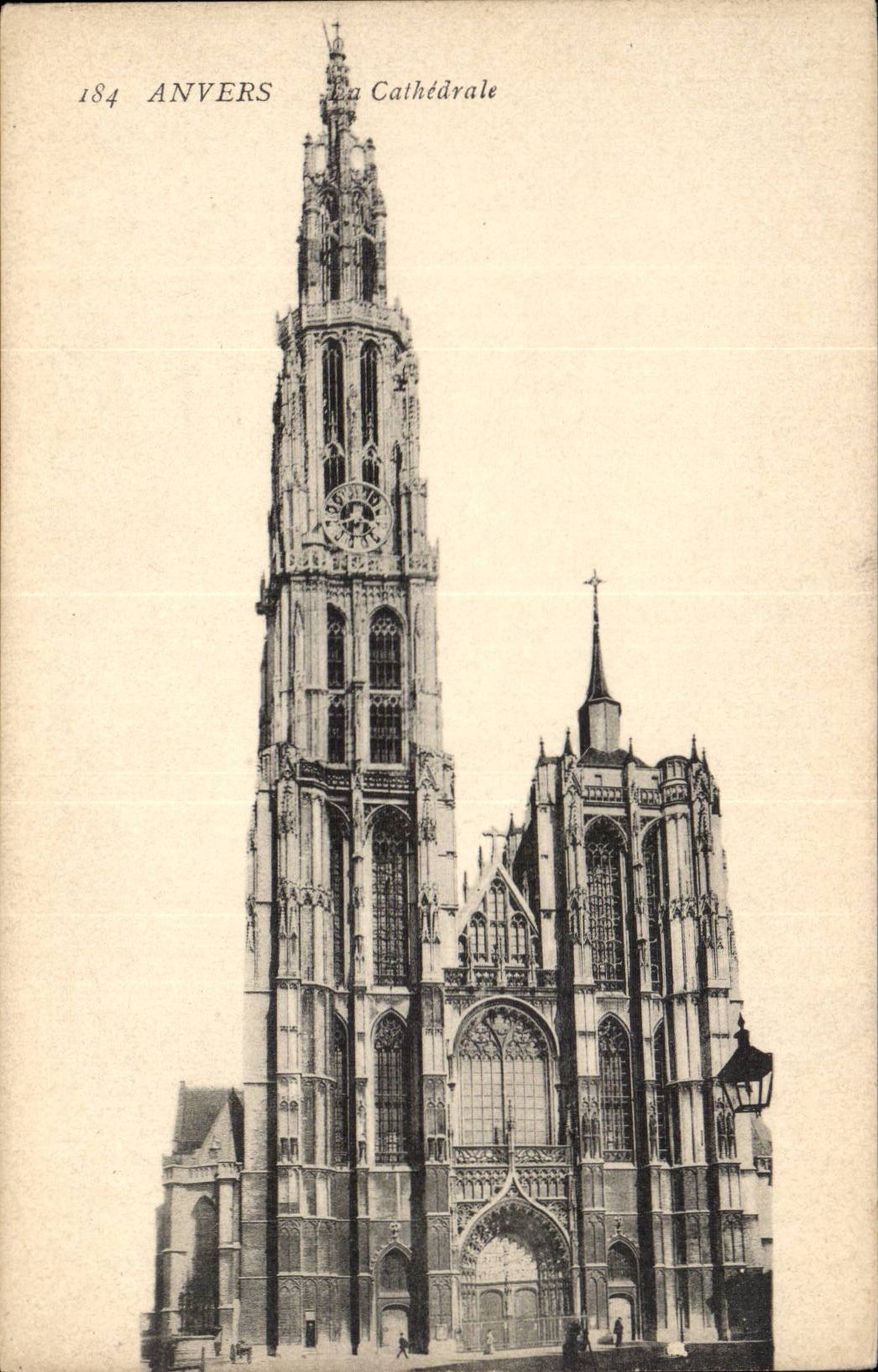 Anvers — La Cathédrale — éditeur non visible, n° de série 184