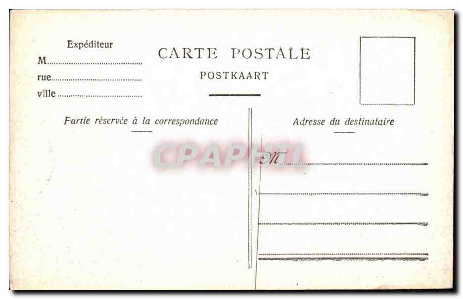 Belgique - Belgien - Belgium - Anvers - Antwerpen - La Banque Nationale - CPA  — Rückseite