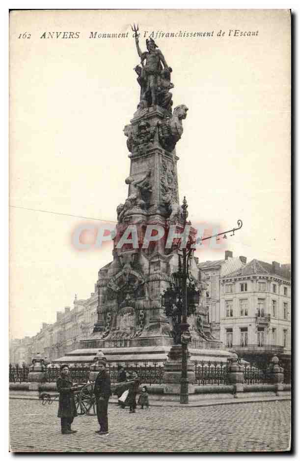 Belgique - Belgien - Belgium - Anvers - Antwerpen - Monument L'Affranchissement de l'Escaut - CPA 