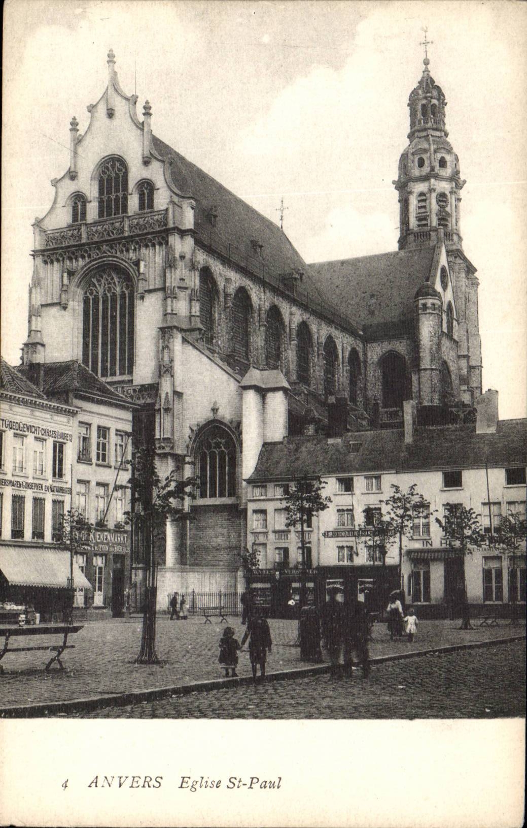 Belgique - Belgien - Belgium - Anvers - Antwerpen - Eglise Saint Paul - CPA 