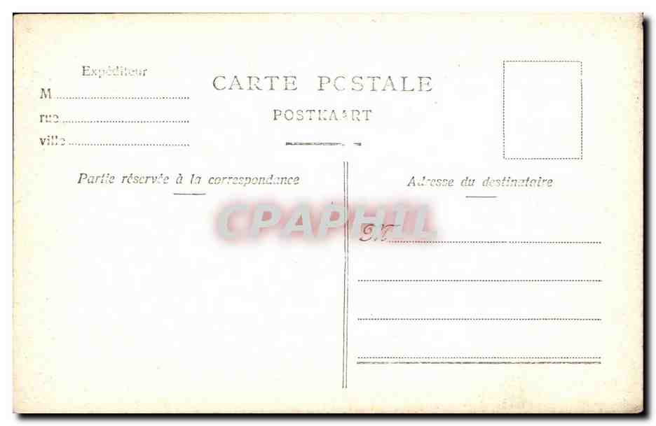 Belgique - Belgien - Belgium - Anvers - Antwerpen - Eglise Saint Paul - CPA  — Rückseite