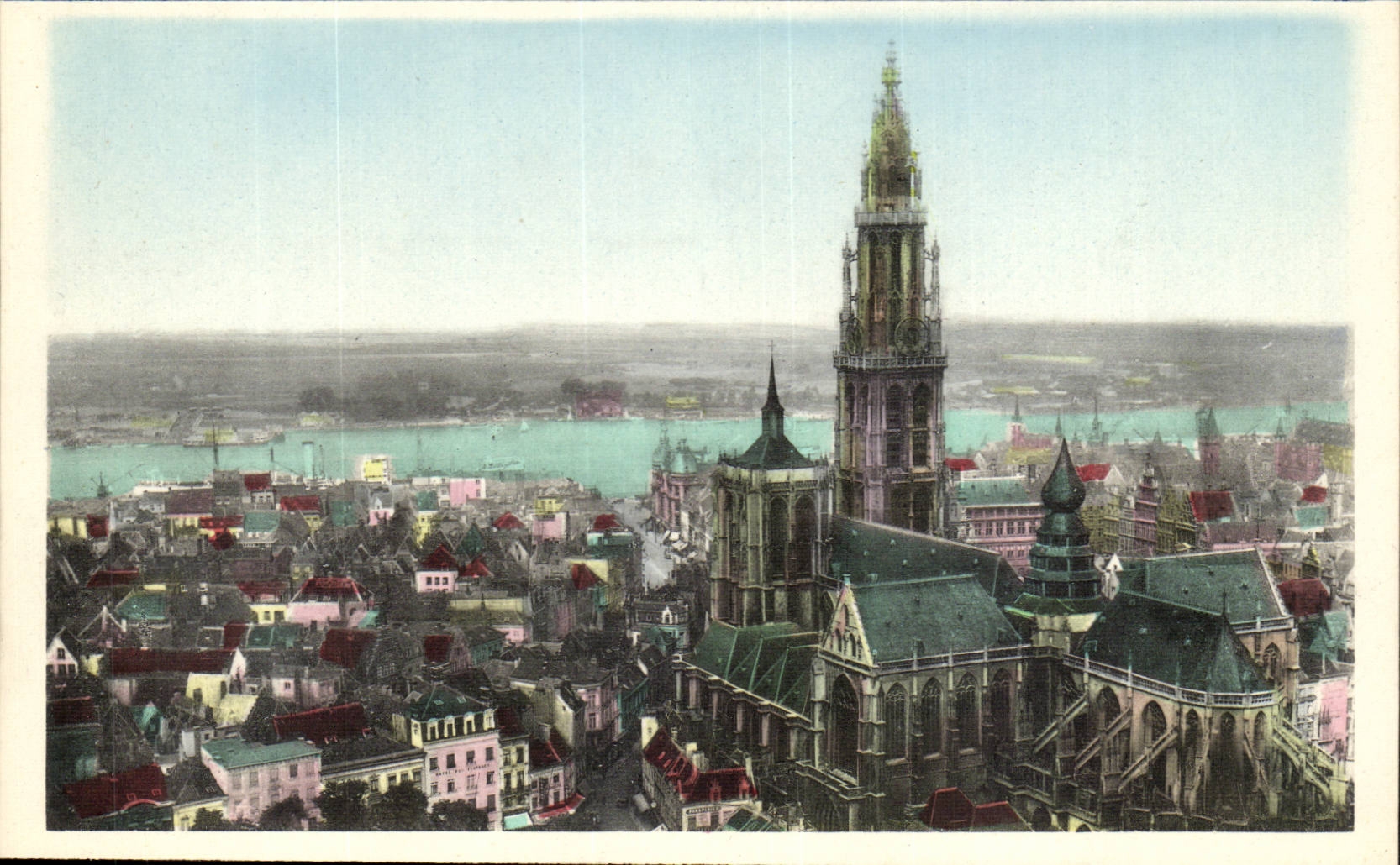 Belgique - Belgien - Belgium - Anvers - Antwerpen - Panorama - CPA 