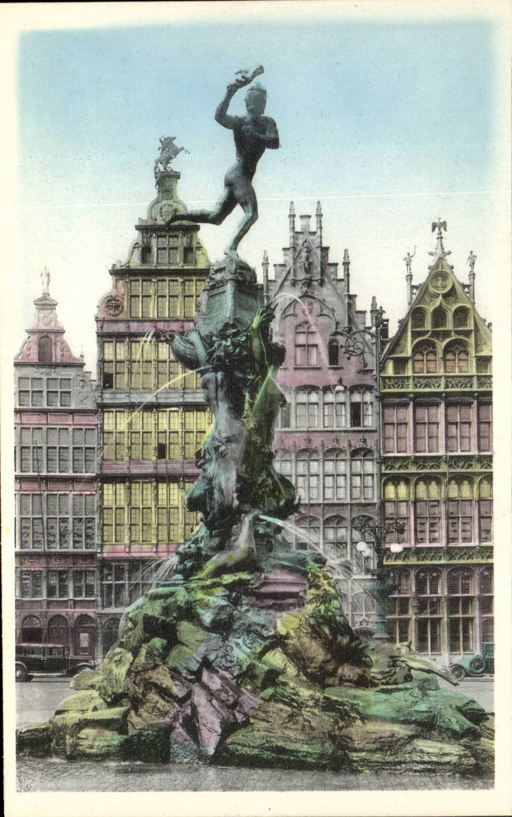 Belgique - Belgien - Belgium - Anvers - Antwerpen - Fontaine Brabo - CPA 