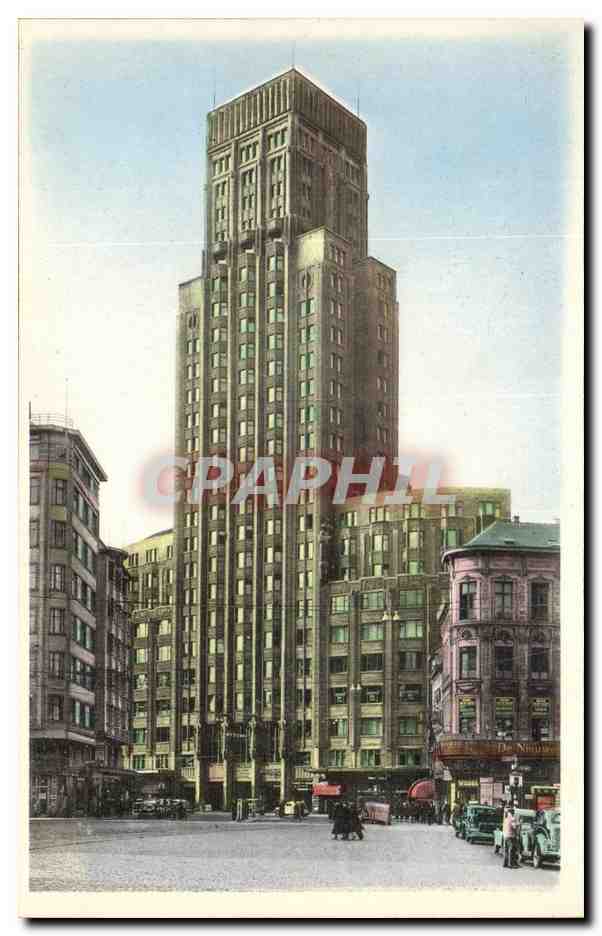 Belgique - Belgien - Belgium - Anvers - Antwerpen - Het Toren Gebouw 87 5 m hoog 27 verdiepen - CPA 